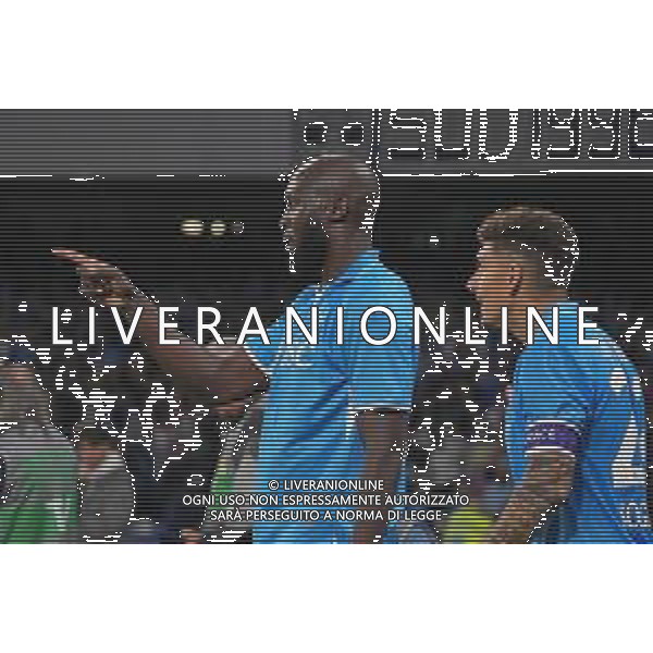 NAPOLI, GENOA NELLA FOTO: esultanza Romelu Lukaku FOTO MOSCA, AG.LIVERANI -NAPOLI vs GENOA 36a giornata Campionato Calcio Serie A 11.05.2025