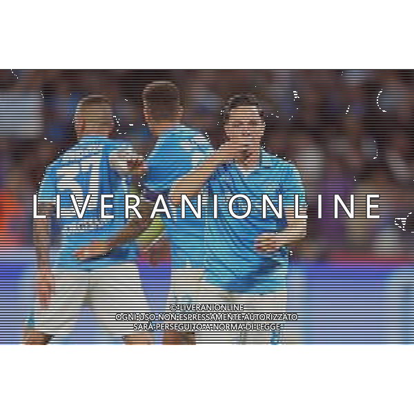 NAPOLI, GENOA NELLA FOTO: esultanza Giacomo Raspadori FOTO MOSCA, AG.LIVERANI - NAPOLI vs GENOA 36a giornata Campionato Calcio Serie A 11.05.2025