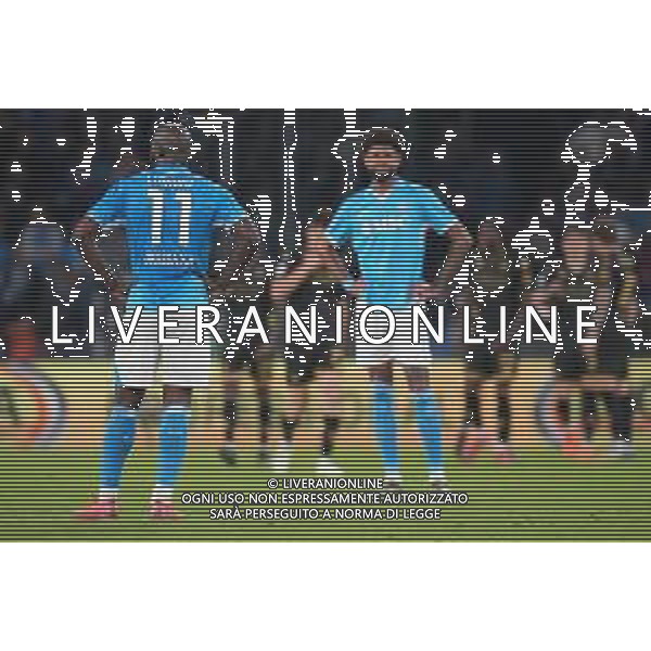 NAPOLI, GENOA NELLA FOTO: DELUSIONE Romelu Lukaku, Philip Billing FOTO MOSCA, AG.LIVERANI - NAPOLI vs GENOA 36a giornata Campionato Calcio Serie A 11.05.2025
