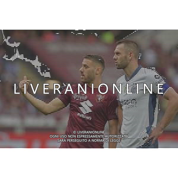 Torino 11.05.25 Stadio Grande Torino @Manuela Viganti/Ag. Aldo Liverani sas Torino vs Inter Campionato Calcio Serie A Enilive 2024/2025 36a giornata Nella foto: nikola vlasic e stefan de vrij ©Viganti - AGENZIA ALDO LIVERANI SAS