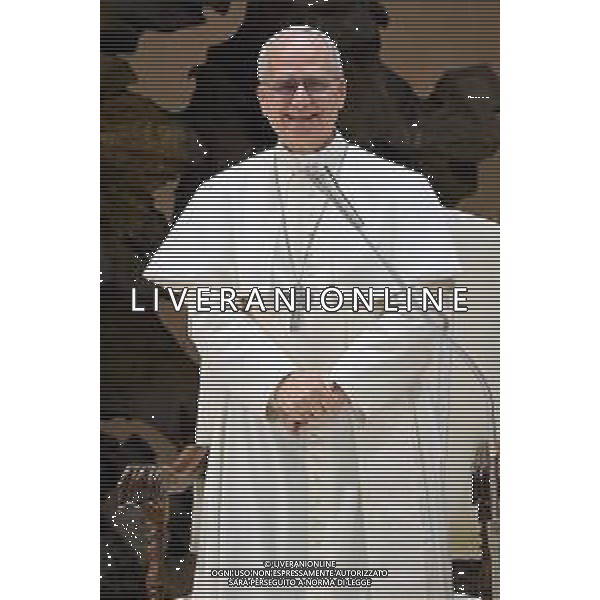 Citta\' del Vaticano - 12 Maggio 2025 Udienza del Santo Padre Leone XIV ai rappresentanti dei media Nella Foto: Papa Leone XIV Foto Andrea Bracaglia-Ag Aldo Liverani sas