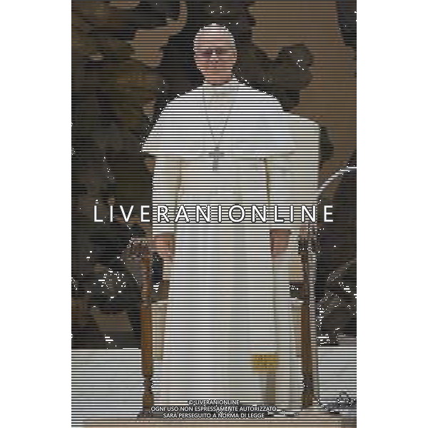 Citta\' del Vaticano - 12 Maggio 2025 Udienza del Santo Padre Leone XIV ai rappresentanti dei media Nella Foto: Papa Leone XIV Foto Andrea Bracaglia-Ag Aldo Liverani sas