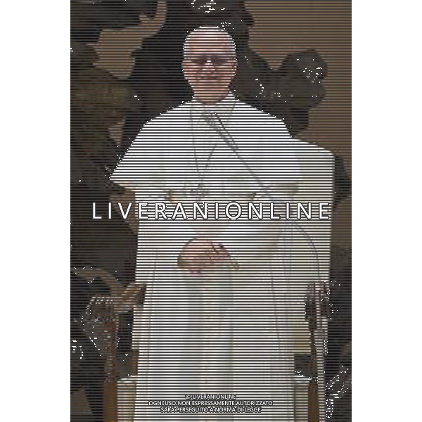 Citta\' del Vaticano - 12 Maggio 2025 Udienza del Santo Padre Leone XIV ai rappresentanti dei media Nella Foto: Papa Leone XIV Foto Andrea Bracaglia-Ag Aldo Liverani sas