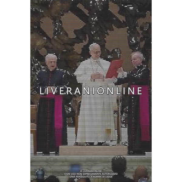 Citta\' del Vaticano - 12 Maggio 2025 Udienza del Santo Padre Leone XIV ai rappresentanti dei media Nella Foto: Papa Leone XIV Foto Andrea Bracaglia-Ag Aldo Liverani sas
