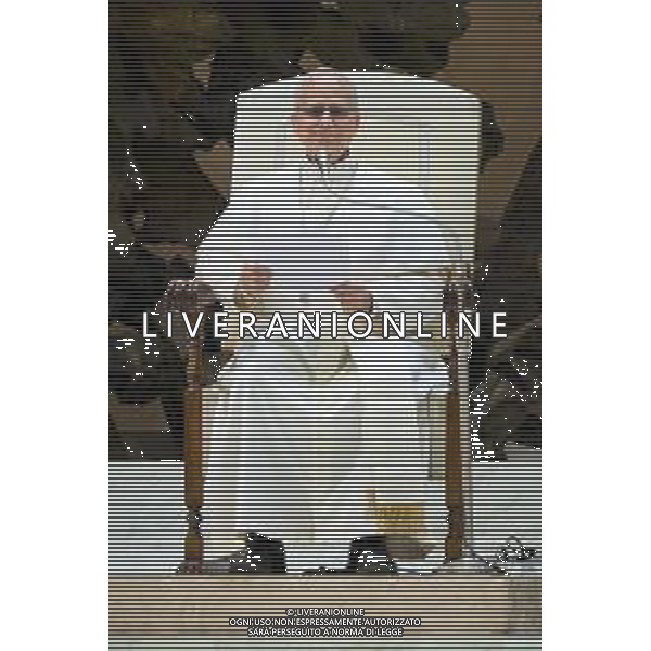 Citta\' del Vaticano - 12 Maggio 2025 Udienza del Santo Padre Leone XIV ai rappresentanti dei media Nella Foto: Papa Leone XIV Foto Andrea Bracaglia-Ag Aldo Liverani sas