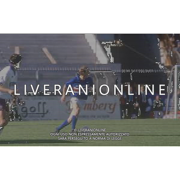 DIAP-RETROSPETTIVA FULVIO BONOMI CALCIATORE NELLA FOTO FULVIO BONOMI CON LA MAGLIA DELLA SAMPDORIA CALCIO AG ALDO LIVERANI SAS