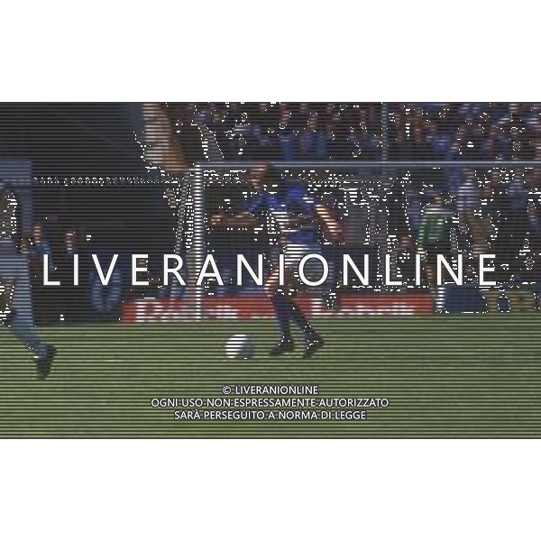 DIAP-RETROSPETTIVA FULVIO BONOMI CALCIATORE NELLA FOTO FULVIO BONOMI CON LA MAGLIA DELLA SAMPDORIA CALCIO AG ALDO LIVERANI SAS