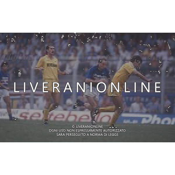 DIAP-RETROSPETTIVA FULVIO BONOMI CALCIATORE NELLA FOTO FULVIO BONOMI CON LA MAGLIA DELLA SAMPDORIA CALCIO AG ALDO LIVERANI SAS