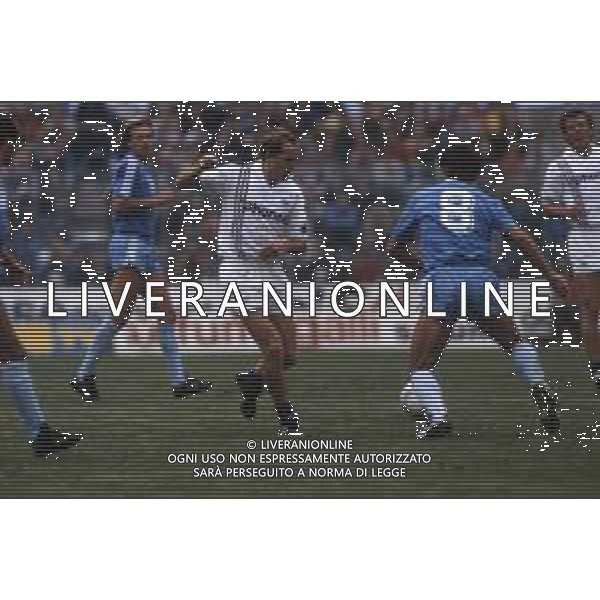 DIAP-RETROSPETTIVA FULVIO BONOMI CALCIATORE NELLA FOTO FULVIO BONOMI CON LA MAGLIA DELLA SAMPDORIA CALCIO AG ALDO LIVERANI SAS