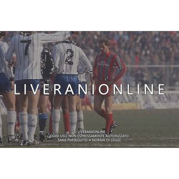 DIAP-RETROSPETTIVA FULVIO BONOMI CALCIATORE NELLA FOTO FULVIO BONOMI CON LA MAGLIA DELLA CREMONESE CALCIO AG ALDO LIVERANI SAS