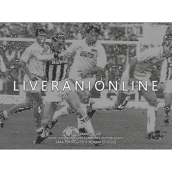 ST-RETROSPETTIVA FULVIO BONOMI CALCIATORE NELLA FOTO FULVIO BONOMI CON LA MAGLIA DELL\'ASCOLI CALCIO AG ALDO LIVERANI SAS