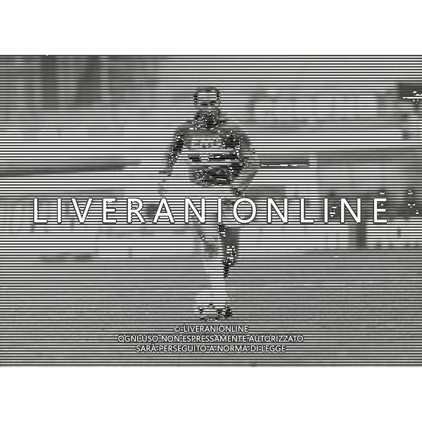 ST-RETROSPETTIVA FULVIO BONOMI CALCIATORE NELLA FOTO FULVIO BONOMI CON LA MAGLIA DELLA SAMPDORIA AG ALDO LIVERANI SAS