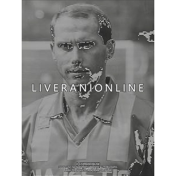 ST-RETROSPETTIVA FULVIO BONOMI CALCIATORE NELLA FOTO FULVIO BONOMI CON LA MAGLIA DELLA CREMONESE CALCIO AG ALDO LIVERANI SAS