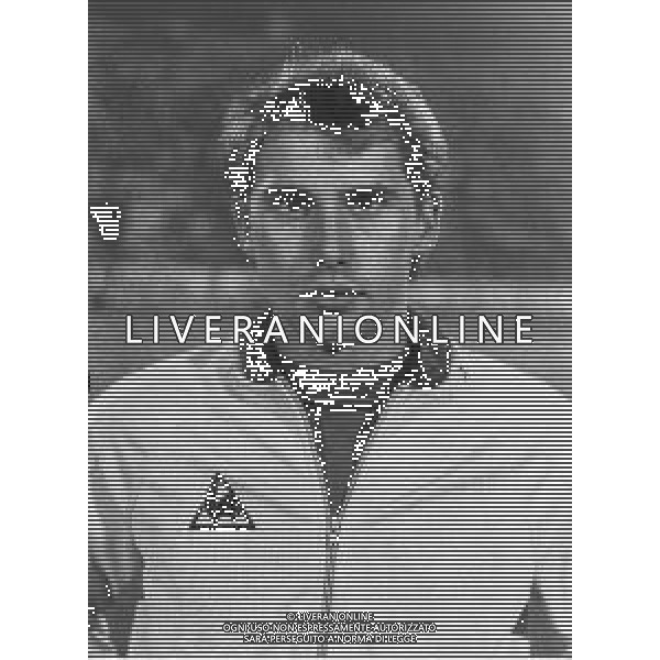 ST-RETROSPETTIVA FULVIO BONOMI CALCIATORE NELLA FOTO FULVIO BONOMI CON LA MAGLIA DELL\'UNDER 21 NAZIONALE ITALIANA AG ALDO LIVERANI SAS