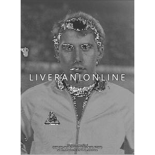 ST-RETROSPETTIVA FULVIO BONOMI CALCIATORE NELLA FOTO FULVIO BONOMI CON LA MAGLIA DELL\'UNDER 21 NAZIONALE ITALIANA AG ALDO LIVERANI SAS