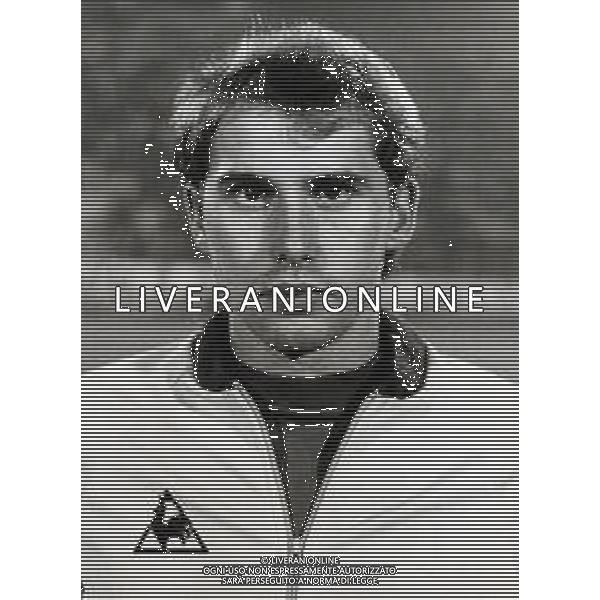ST-RETROSPETTIVA FULVIO BONOMI CALCIATORE NELLA FOTO FULVIO BONOMI CON LA MAGLIA DELL\'UNDER 21 NAZIONALE ITALIANA AG ALDO LIVERANI SAS