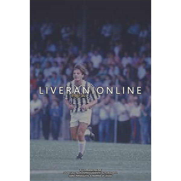 DIAP-RETROSPETTIVA FULVIO SIMONINI CALCIATORE NELLA FOTO FULVIO SIMONINI CON LA MAGLIA DELL\'UDINESE CALCIO AG ALDO LIVERANI SAS