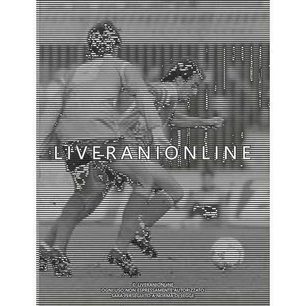 ST-RETROSPETTIVA FULVIO SIMONINI CALCIATORE NELLA FOTO FULVIO SIMONINI CON LA MAGLIA DEL PADOVA CALCIO AG ALDO LIVERANI SAS