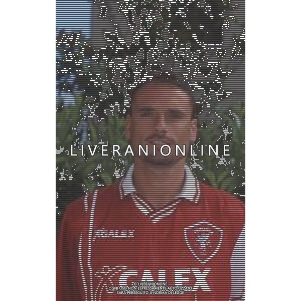 DIAP-RETROSPETTIVA GIANLUCA PETRACHI CALCIATORE NELLA FOTO GIANLUCA PETRACHI CON LA MAGLIA DEL PERUGIA CALCIO AG ALDO LIVERANI SAS