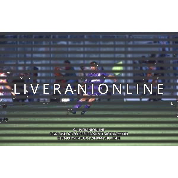 DIAP-RETROSPETTIVA GIULIO FALCONE CALCIATORE NELLA FOTO GIULIO FALCONE CON LA MAGLIA DELLA FIORENTINA CALCIO AG ALDO LIVERANI SAS