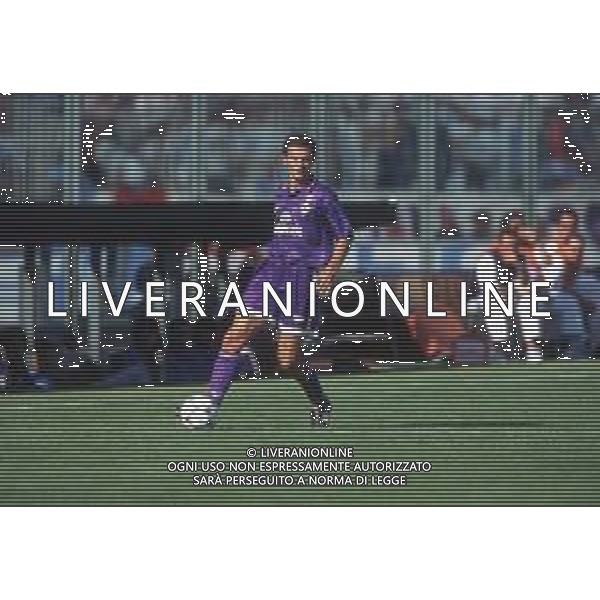 DIAP-RETROSPETTIVA GIULIO FALCONE CALCIATORE NELLA FOTO GIULIO FALCONE CON LA MAGLIA DELLA FIORENTINA CALCIO AG ALDO LIVERANI SAS