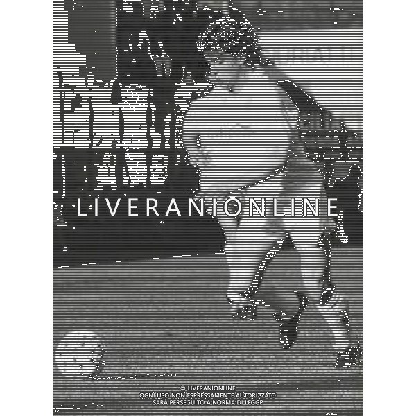 ST-RETROSPETTIVA GIOVANNI PIACENTINI CALCIATORE NELLA FOTO GIOVANNI PIACENTINI CON LA MAGLIA DEL PADOVA CALCIO AG ALDO LIVERANI SAS