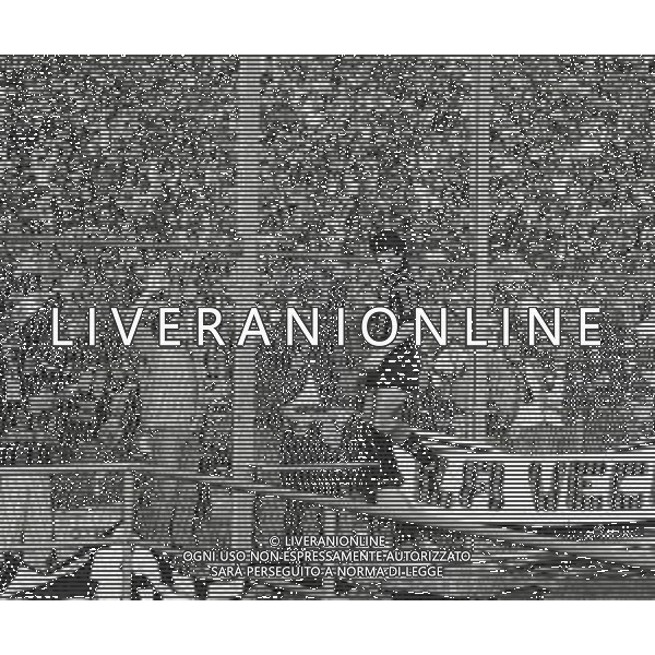 ST-RETROSPETTIVA GIORGIO BRESCIANI CALCIATORE NELLA FOTO GIORGIO BRESCIANI CON LA MAGLIA DELL\'ATALANTA CALCIO AG ALDO LIVERANI SAS