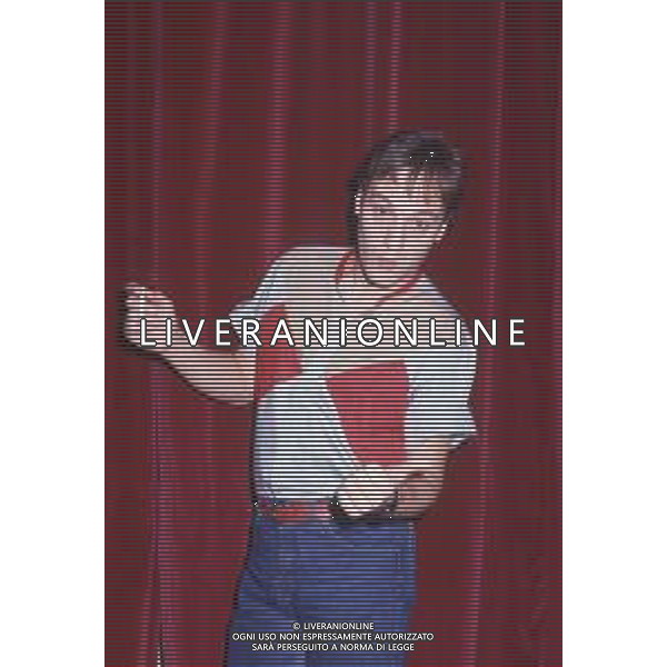 DIAP-RETROSPETTIVA EUGENIO FINARDI CANTANTE NELLA FOTO EUGENIO FINARDI AG ALDO LIVERANI SAS 