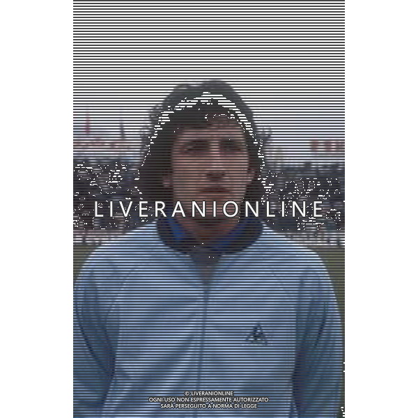 DIAP-RETROSPETTIVA GIOVANNI GALLI CALCIATORE NELLA FOTO GIOVANNI GALLI CON LA MAGLIA DELLA NAZIONALE ITALIANA AG ALDO LIVERANI SAS