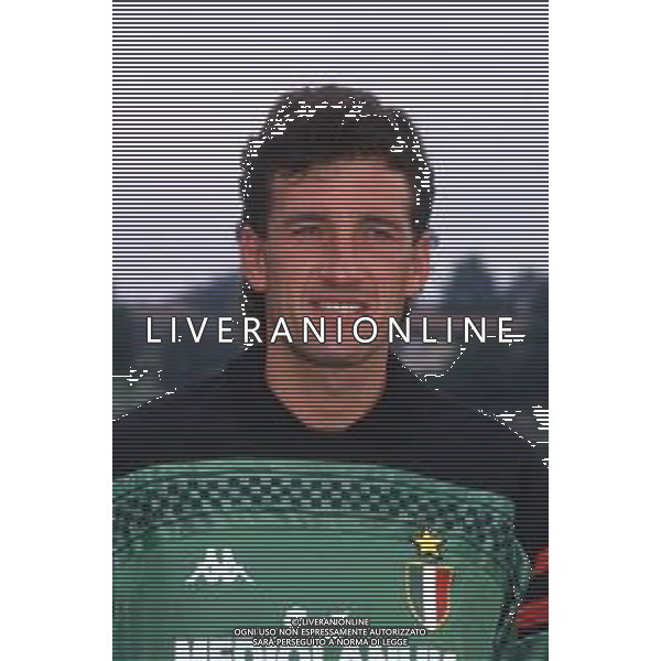 DIAP-RETROSPETTIVA GIOVANNI GALLI CALCIATORE NELLA FOTO GIOVANNI GALLI CON LA MAGLIA DEL MILAN AG ALDO LIVERANI SAS