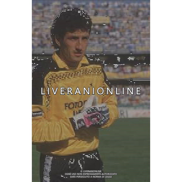 DIAP-RETROSPETTIVA GIOVANNI GALLI CALCIATORE NELLA FOTO GIOVANNI GALLI CON LA MAGLIA DEL MILAN AG ALDO LIVERANI SAS