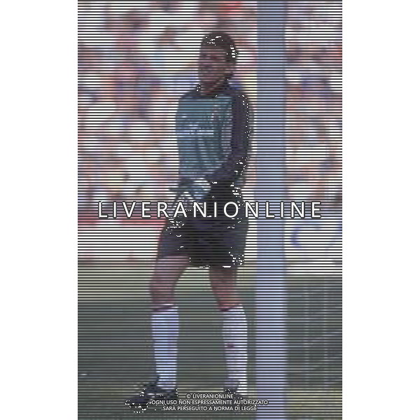 DIAP-RETROSPETTIVA GIOVANNI GALLI CALCIATORE NELLA FOTO GIOVANNI GALLI CON LA MAGLIA DEL MILAN AG ALDO LIVERANI SAS