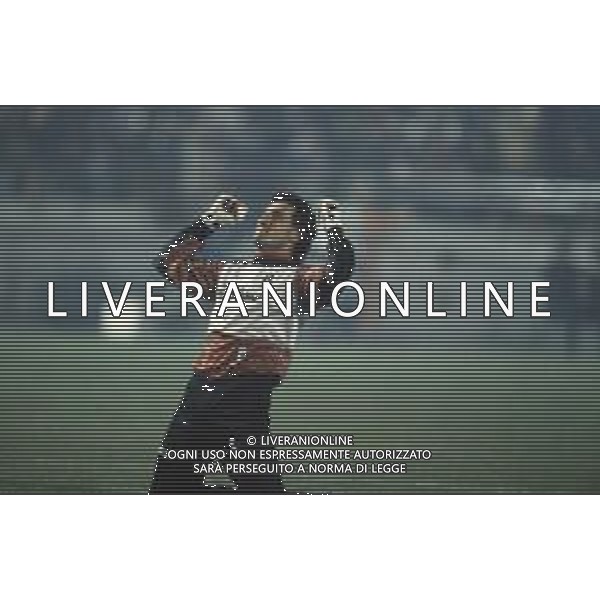 DIAP-RETROSPETTIVA GIOVANNI GALLI CALCIATORE NELLA FOTO GIOVANNI GALLI CON LA MAGLIA DEL MILAN AG ALDO LIVERANI SAS