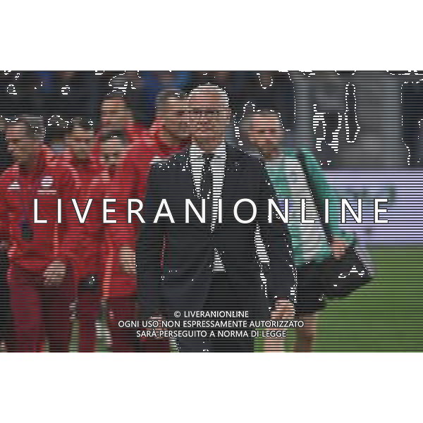 TVRG Atalanta vs Roma nella foto Claudio Ranieri allenatore Roma Bergamo 12-05-2025 Gewiss Stadium Campionato Serie A Enilive - 36a giornata foto Roberto Garavaglia/Agenzia Aldo Liverani sas