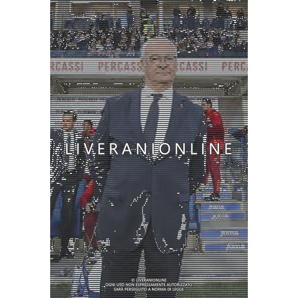 Claudio Ranieri Head Coach of AS Roma during Atalanta BC vs AS Roma, 36° Serie A Enilive 2024-25 game at Gewiss stadium in Bergamo (BG), Italy, on May 12, 2025. (Photo by Davide Casentini)- AGENZIA ALDO LIVERANI SAS