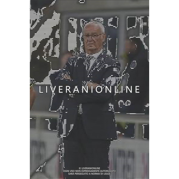 Claudio Ranieri Head Coach of AS Roma during Atalanta BC vs AS Roma, 36° Serie A Enilive 2024-25 game at Gewiss stadium in Bergamo (BG), Italy, on May 12, 2025. (Photo by Davide Casentini)- AGENZIA ALDO LIVERANI SAS