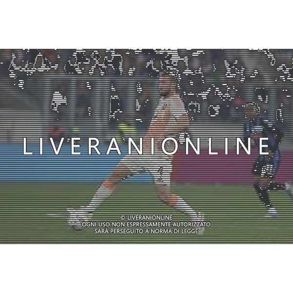 Bryan Cristante of AS Roma play the ball during Atalanta BC vs AS Roma, 36° Serie A Enilive 2024-25 game at Gewiss stadium in Bergamo (BG), Italy, on May 12, 2025. (Photo by Davide Casentini)- AGENZIA ALDO LIVERANI SAS