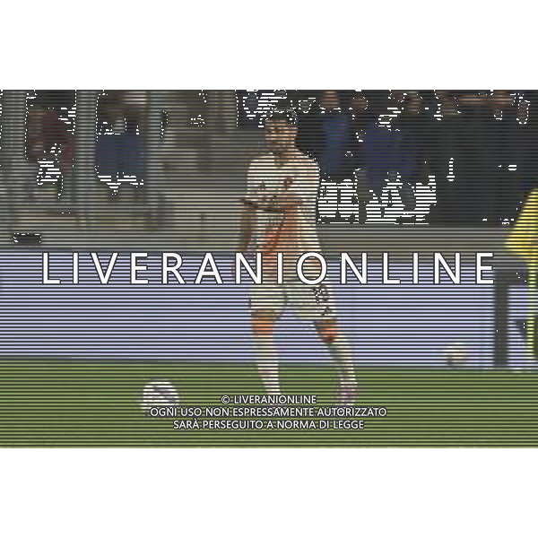 Zeki Celik of AS Roma play the ball during Atalanta BC vs AS Roma, 36° Serie A Enilive 2024-25 game at Gewiss stadium in Bergamo (BG), Italy, on May 12, 2025. (Photo by Davide Casentini)- AGENZIA ALDO LIVERANI SAS