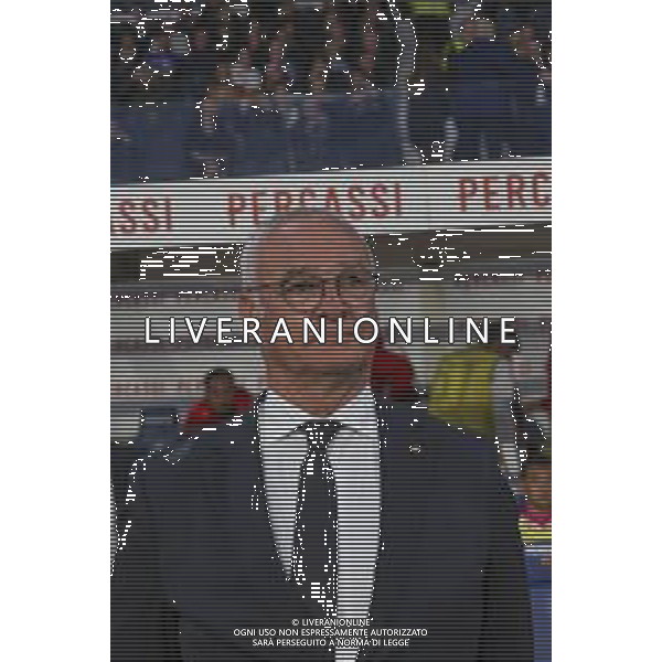 Claudio Ranieri Head Coach of AS Roma during Atalanta BC vs AS Roma, 36° Serie A Enilive 2024-25 game at Gewiss stadium in Bergamo (BG), Italy, on May 12, 2025. (Photo by Davide Casentini)- AGENZIA ALDO LIVERANI SAS