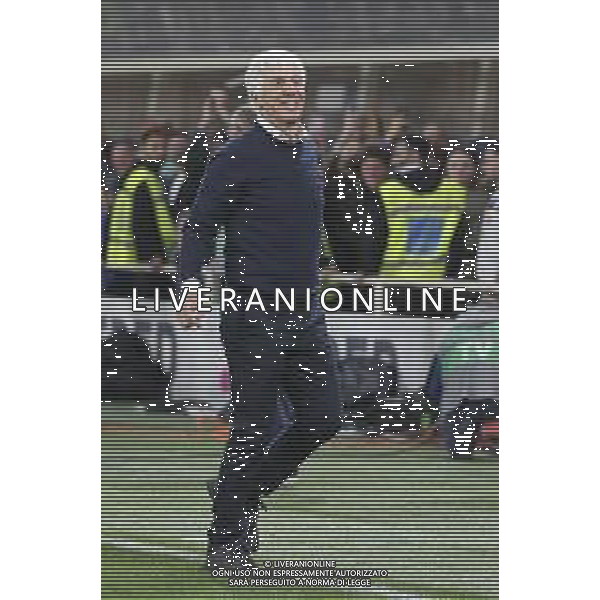 Gian Piero Gasperini Head Coach of Atalanta BC celebrate the victory at the end of Atalanta BC vs AS Roma, 36° Serie A Enilive 2024-25 game at Gewiss stadium in Bergamo (BG), Italy, on May 12, 2025. (Photo by Davide Casentini)- AGENZIA ALDO LIVERANI SAS