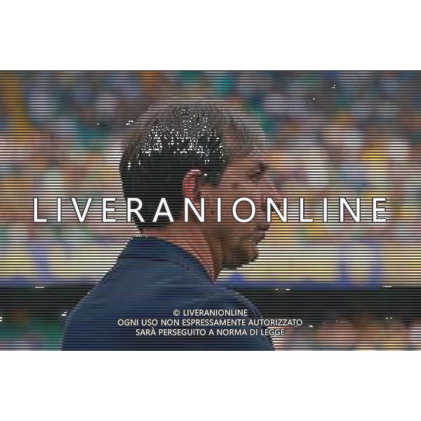 TVEM May 11, 2025 Verona, Italy - Hellas Verona vs US Lecce - Italian soccer serie A 2024/25 - Marcantonio Bentegodi Stadium. . In the pic: US Lecce sporting director Stefano Trinchera ©TVEM Emmanuele Mastrodonato - AGENZIA ALDO LIVERANI SAS
