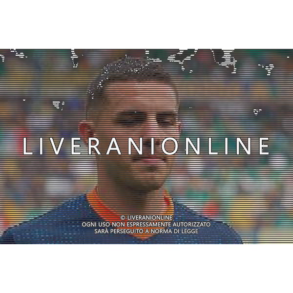 TVEM May 11, 2025 Verona, Italy - Hellas Verona vs US Lecce - Italian soccer serie A 2024/25 - Marcantonio Bentegodi Stadium. . In the pic: Nikola Krstovic of US Lecce ©TVEM Emmanuele Mastrodonato - AGENZIA ALDO LIVERANI SAS