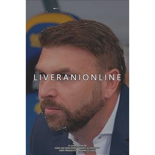 TVEM May 11, 2025 Verona, Italy - Hellas Verona vs US Lecce - Italian soccer serie A 2024/25 - Marcantonio Bentegodi Stadium. . In the pic: coach Paolo Zanetti of Hellas Verona ©TVEM Emmanuele Mastrodonato - AGENZIA ALDO LIVERANI SAS