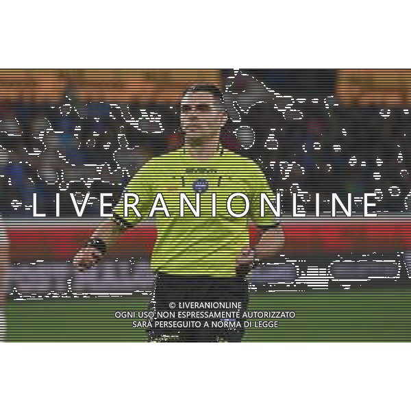 TVRG Atalanta vs Roma nella foto l\'arbitro Simone Sozza di Seregno (MB) Bergamo 12-05-2025 Gewiss Stadium Campionato Serie A Enilive - 36a giornata foto Roberto Garavaglia/Agenzia Aldo Liverani sas