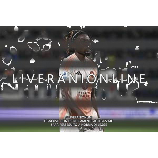 TVRG Atalanta vs Roma nella foto Manu Kouadio Kone’ (Roma) Bergamo 12-05-2025 Gewiss Stadium Campionato Serie A Enilive - 36a giornata foto Roberto Garavaglia/Agenzia Aldo Liverani sas