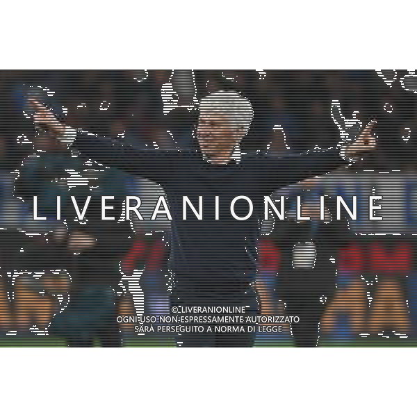 TVRG Atalanta vs Roma nella foto Gian Piero Gasperini allenatore Atalanta Bergamo 12-05-2025 Gewiss Stadium Campionato Serie A Enilive - 36a giornata foto Roberto Garavaglia/Agenzia Aldo Liverani sas