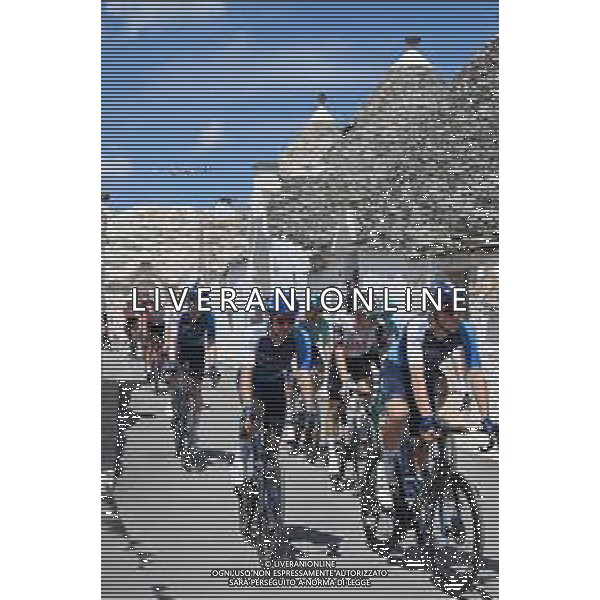 13-05-2025 Giro D\'italia; Tappa 04 Alberobello - Lecce; 2025, Israel - Premier Tech; Frigo, Marco; Fuglsang, Jacob; Alberobello; ©SIROTTI - AGENZIA ALDO LIVERANI SAS
