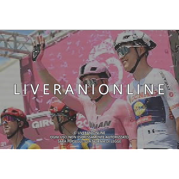 13-05-2025 Giro D\'italia; Tappa 04 Alberobello - Lecce; 2025, Lidl - Trek; Vacek, Mathias; Pedersen, Mads; Alberobello; ©SIROTTI - AGENZIA ALDO LIVERANI SAS