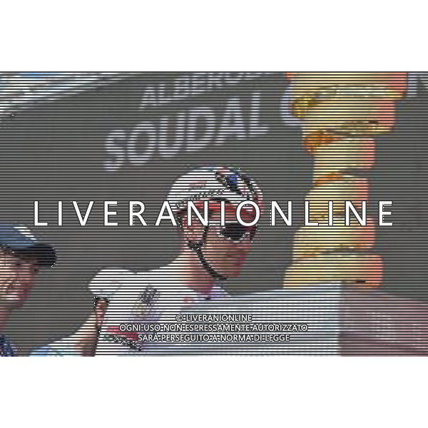 13-05-2025 Giro D\'italia; Tappa 04 Alberobello - Lecce; 2025, Soudal - Quick Step; Hayter, Ethan; Alberobello; ©SIROTTI - AGENZIA ALDO LIVERANI SAS