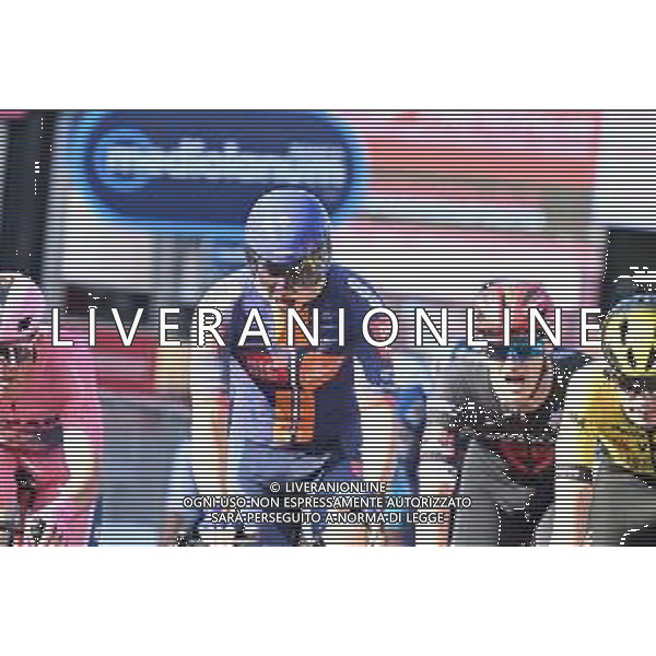 13-05-2025 Giro D\'italia; Tappa 04 Alberobello - Lecce; 2025, Picnic - Postnl; Van Uden, Casper; Lecce; ©SIROTTI - AGENZIA ALDO LIVERANI SAS